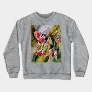 'Silver Princess Eucalypt' Crewneck Sweatshirt